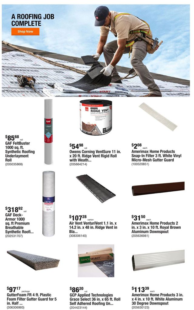 Home Depot Ad from 05/30/2022
