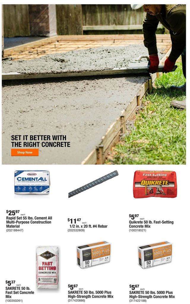 Home Depot Ad from 06/06/2022