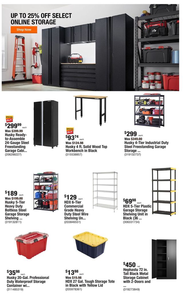 Home Depot Ad from 07/04/2022