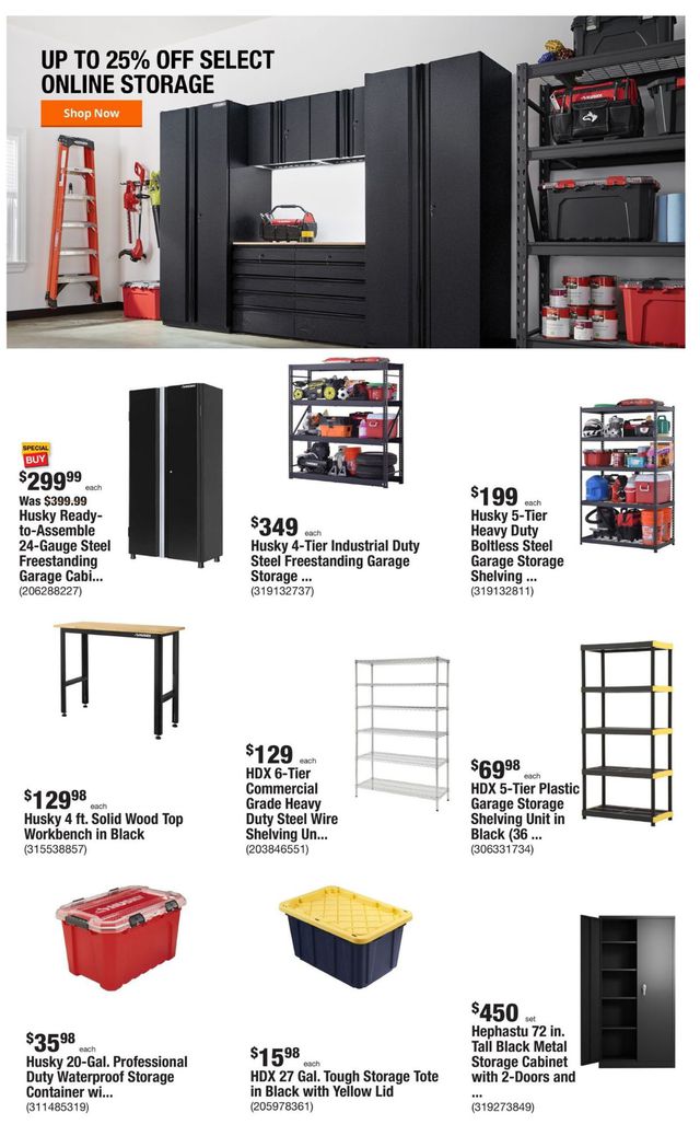 Home Depot Ad from 07/04/2022