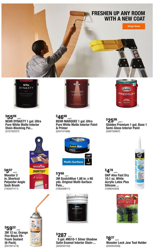 Home Depot Ad from 07/21/2022