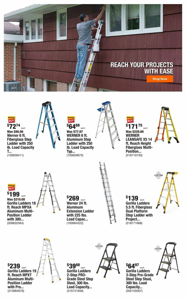 Home Depot Ad from 09/15/2022