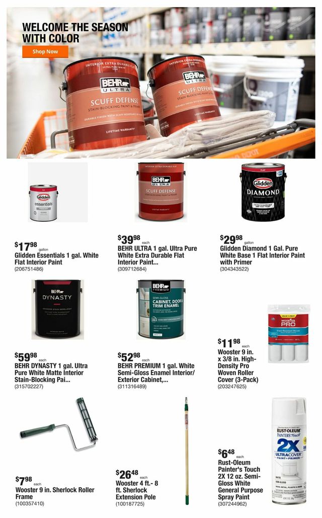 Home Depot Ad from 10/27/2022