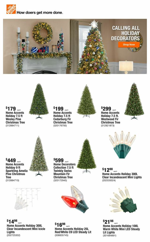 Home Depot Ad from 12/01/2022