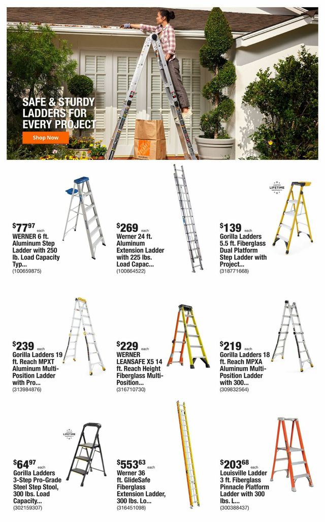 Home Depot Ad from 12/08/2022