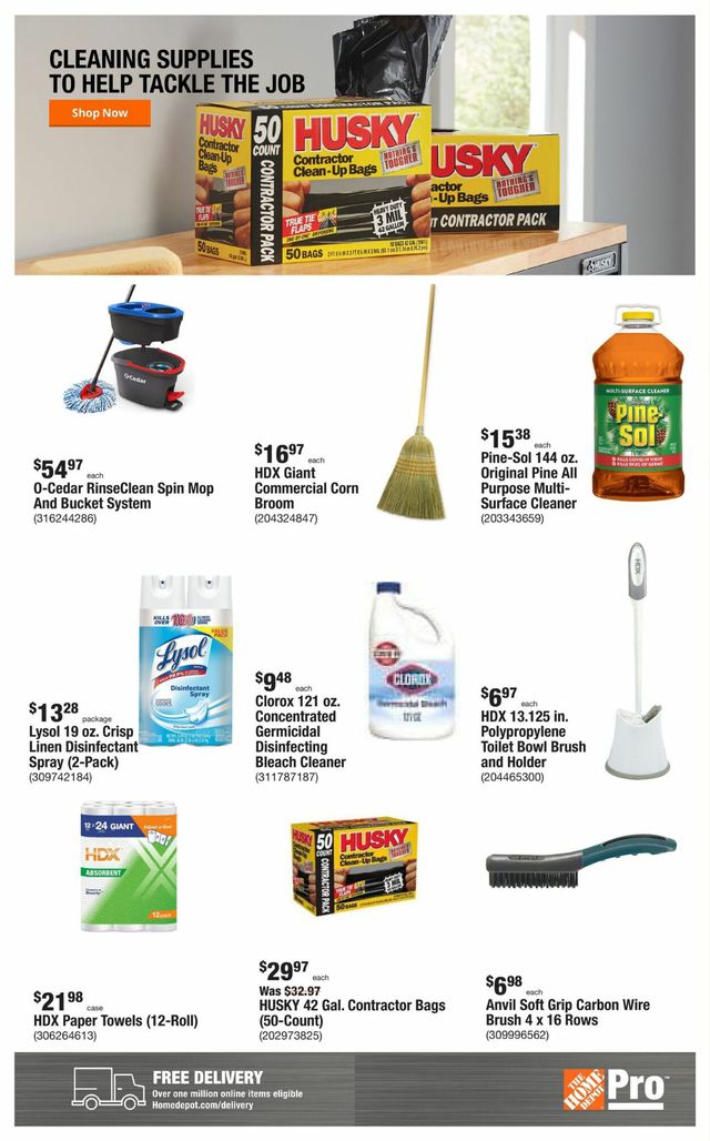 Home Depot Ad from 12/19/2022