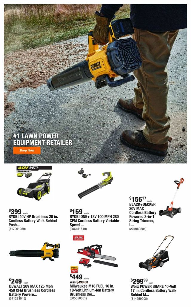 Home Depot Ad from 01/12/2023