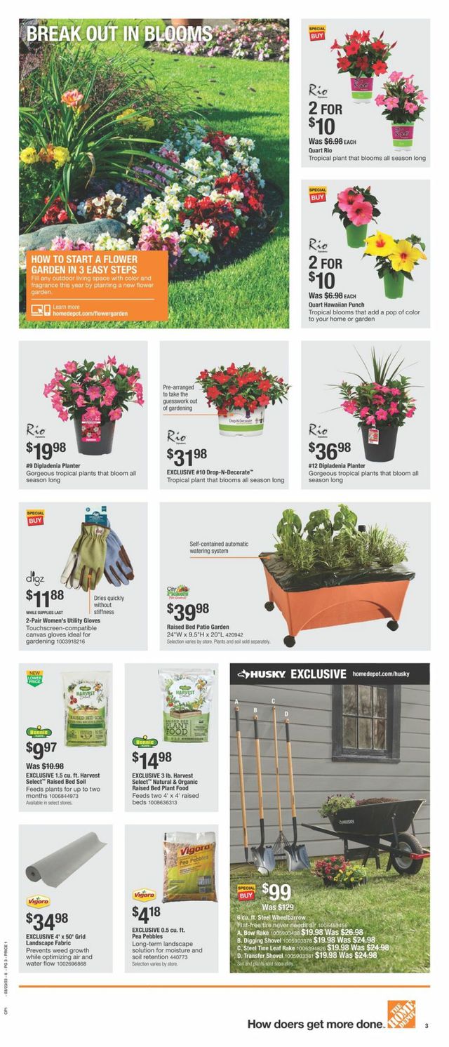 Home Depot Ad from 03/23/2023