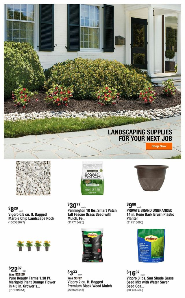 Home Depot Ad from 05/15/2023