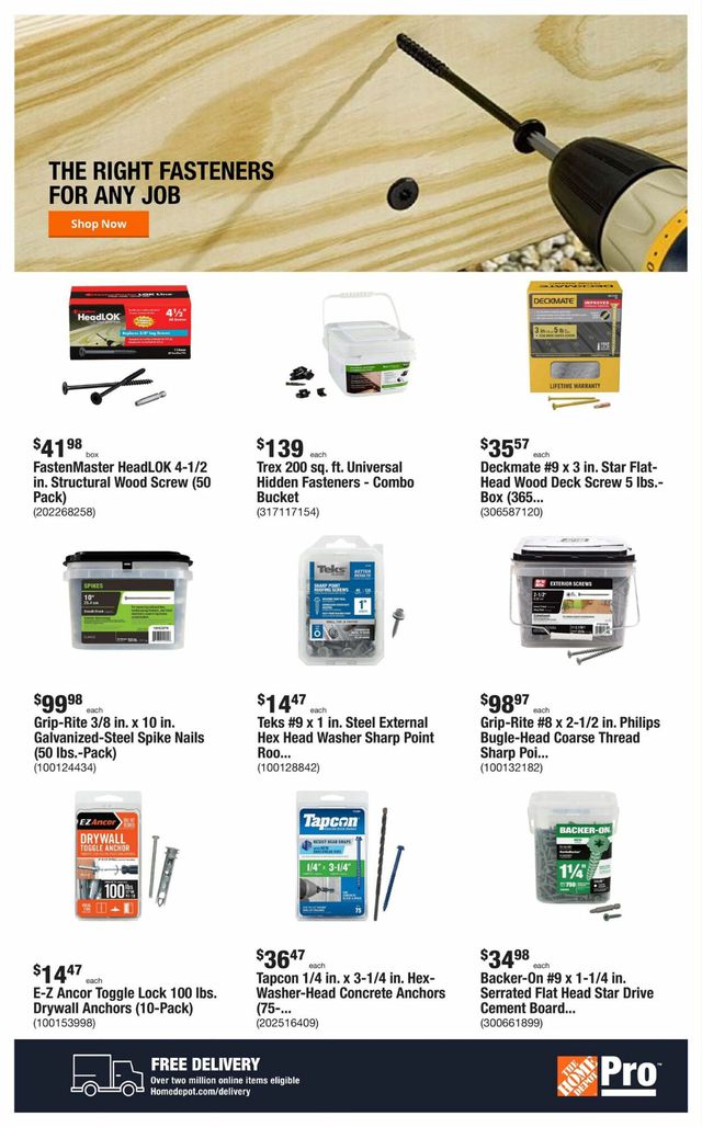 Home Depot Ad from 05/15/2023