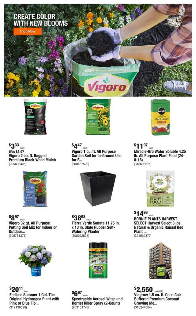 Home Depot Ad from 05/30/2023