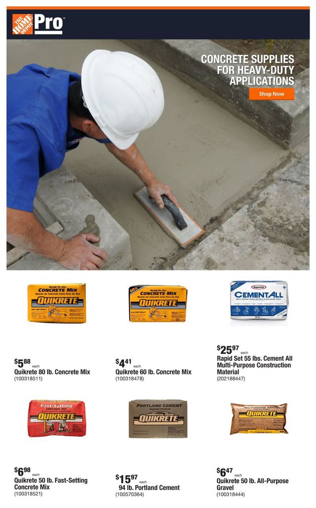 Home Depot Ad from 06/05/2023