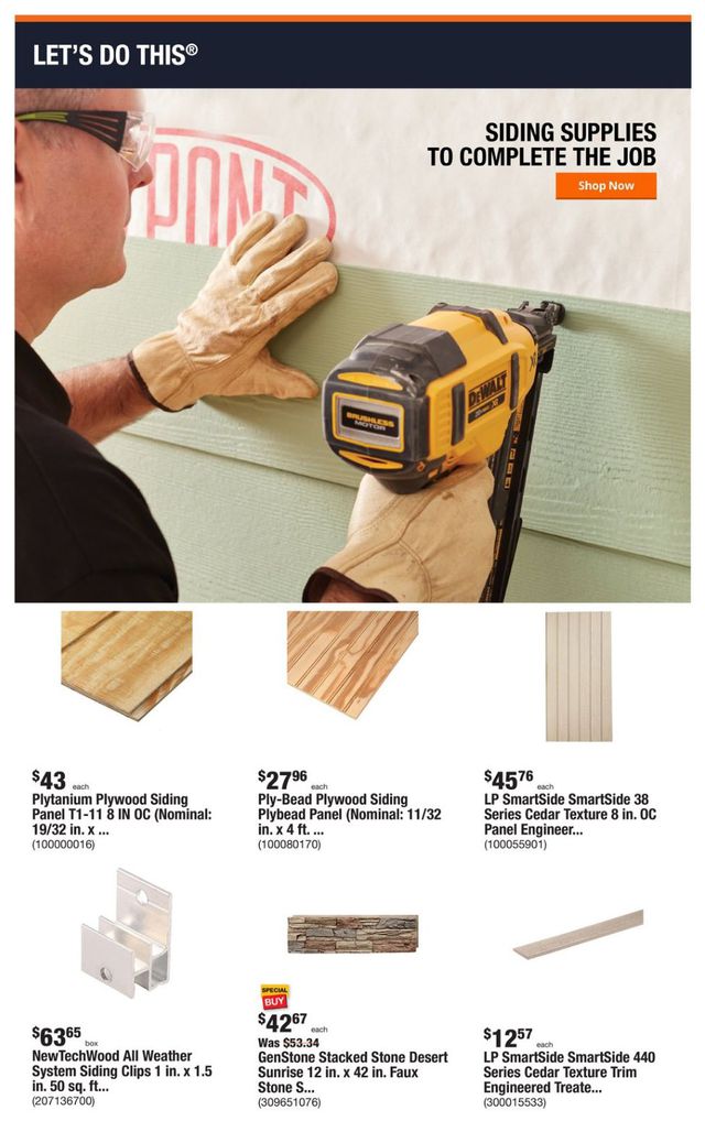 Home Depot Ad from 06/19/2023