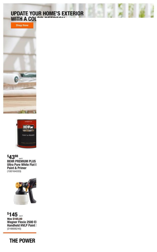Home Depot Ad from 08/03/2023