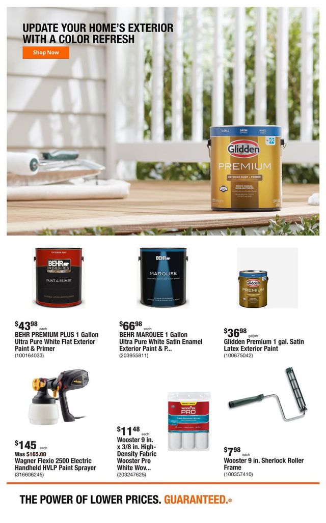 Home Depot Ad from 08/03/2023
