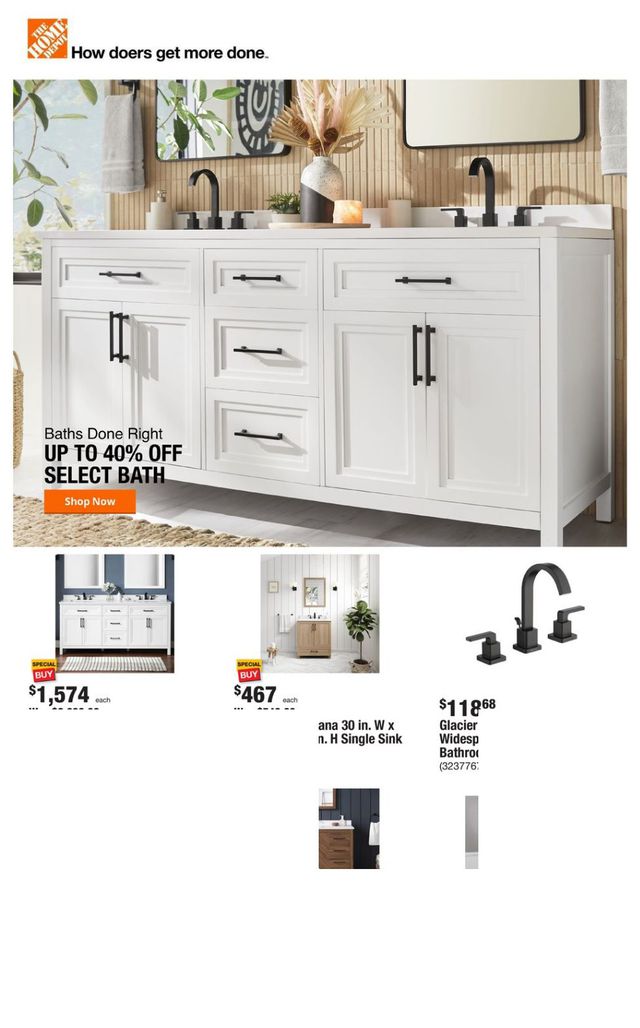 Home Depot Ad from 08/17/2023