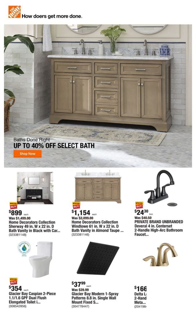 Home Depot Ad from 09/05/2023