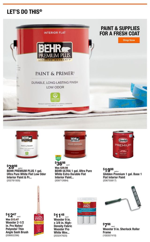 Home Depot Ad from 09/14/2023