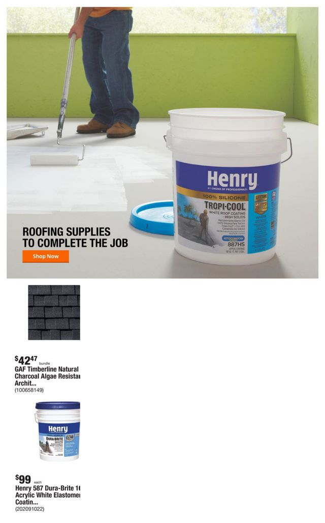 Home Depot Ad from 09/18/2023
