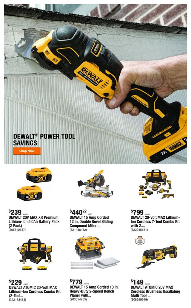 Home Depot Ad from 10/09/2023