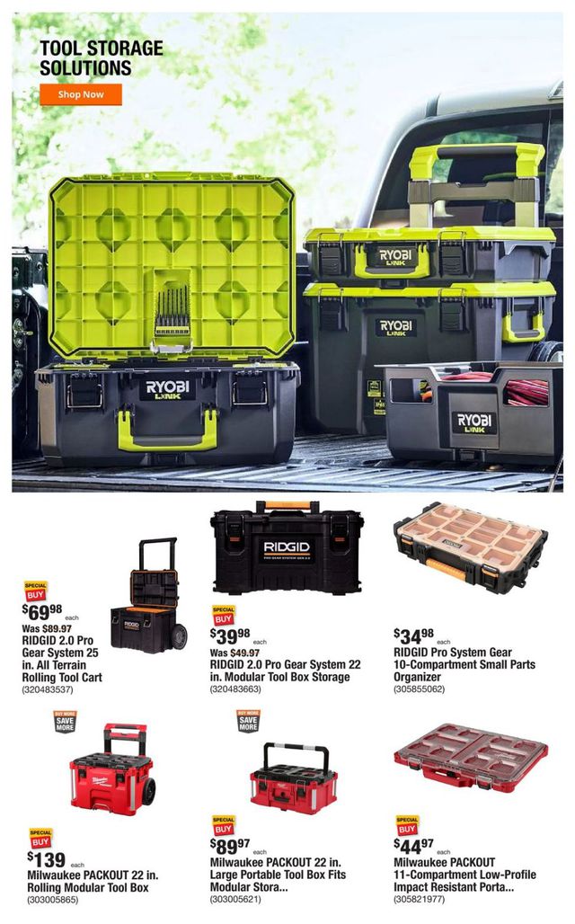 Home Depot Ad from 10/26/2023