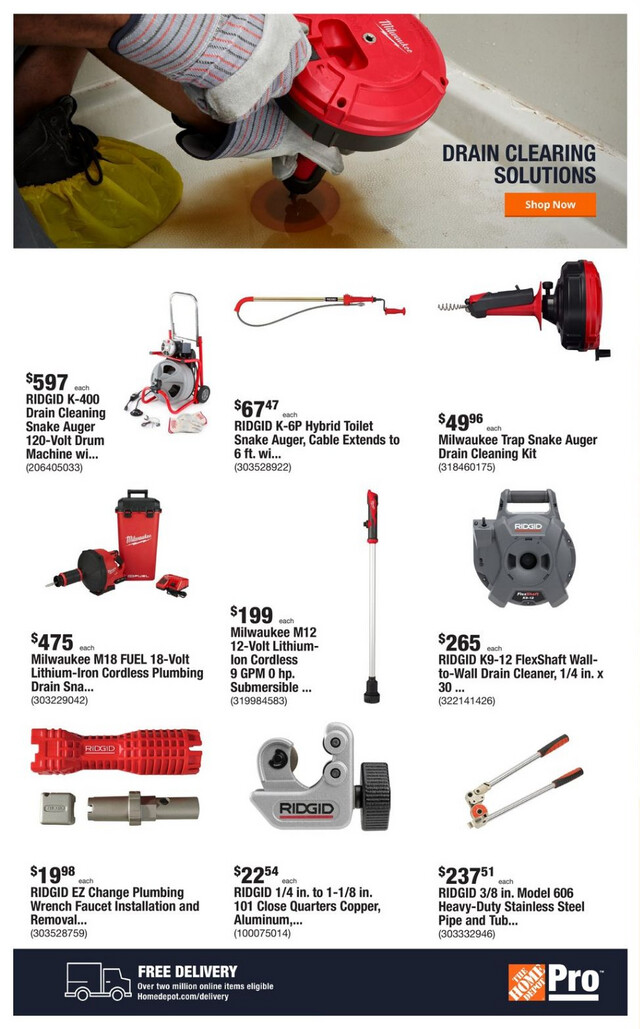 Home Depot Ad from 12/04/2023