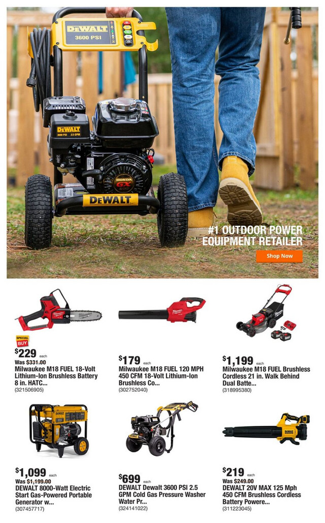 Home Depot Ad from 12/11/2023