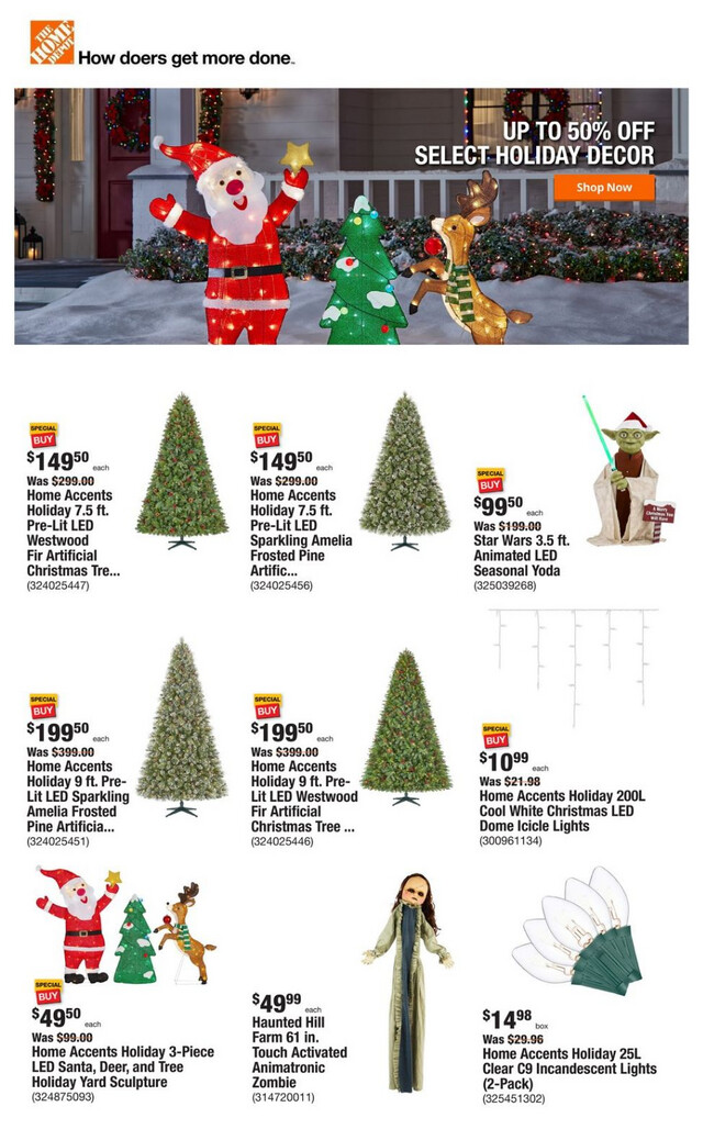 Home Depot Ad from 12/28/2023