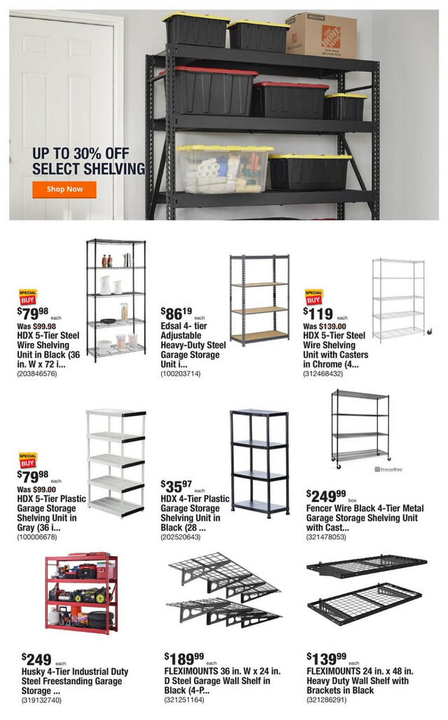 Home Depot Ad from 01/15/2024