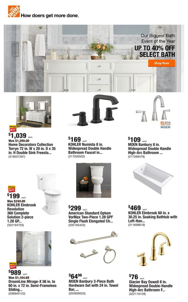 Home Depot Ad from 02/01/2024