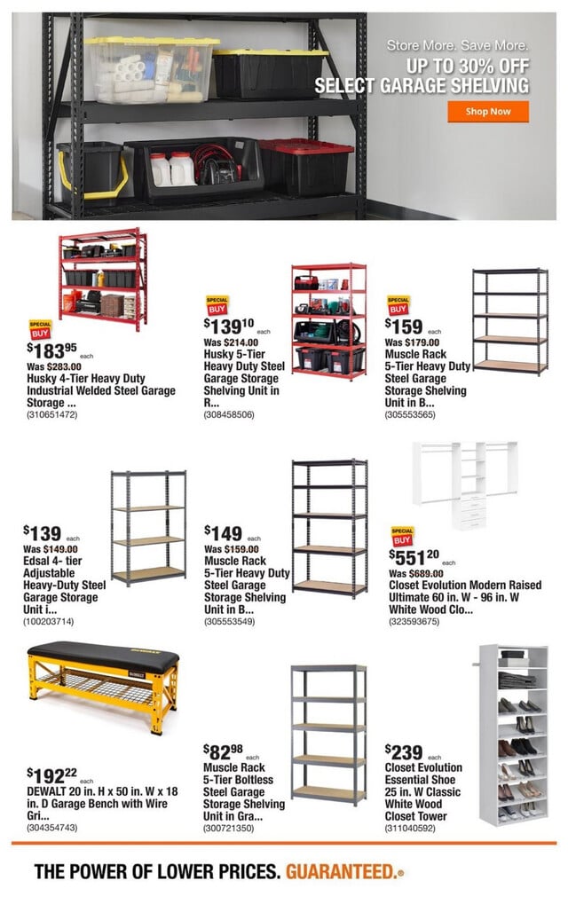 Home Depot Ad from 02/08/2024
