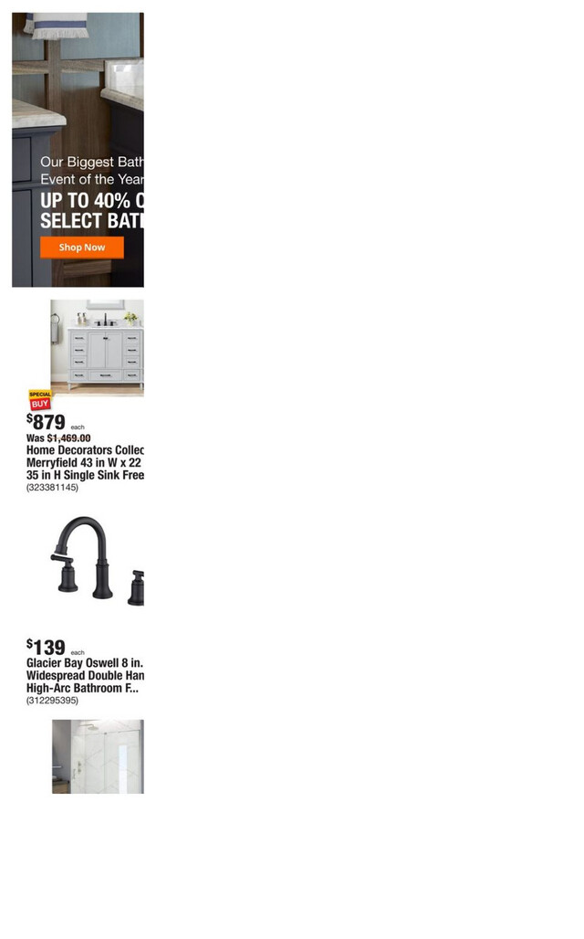 Home Depot Ad from 02/15/2024
