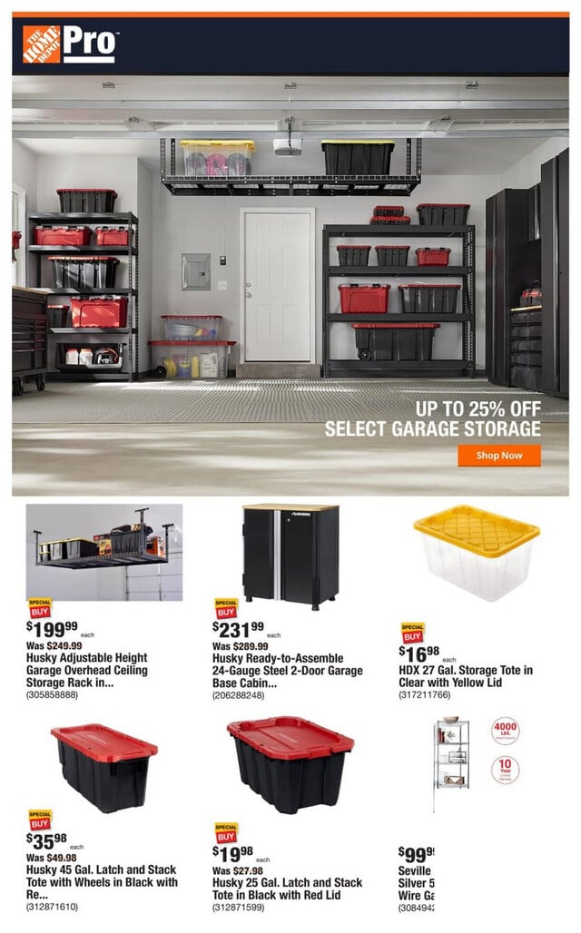 Home Depot Ad from 02/19/2024