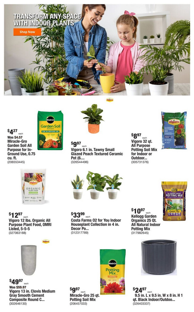 Home Depot Ad from 02/29/2024