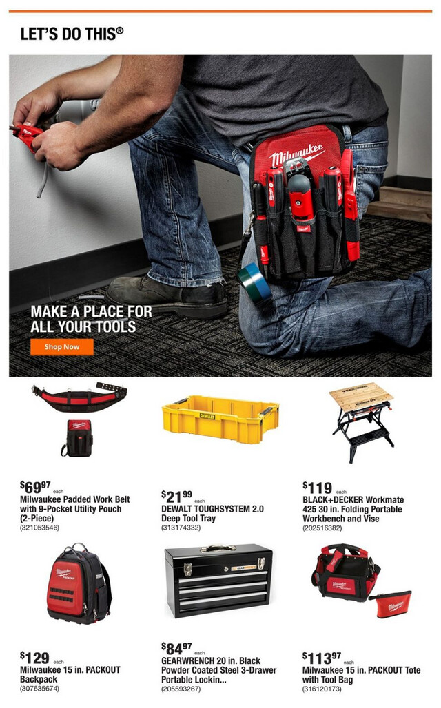 Home Depot Ad from 02/29/2024