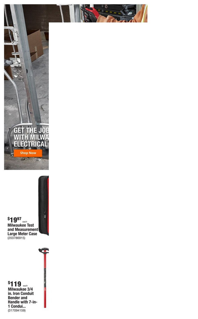 Home Depot Ad from 03/11/2024