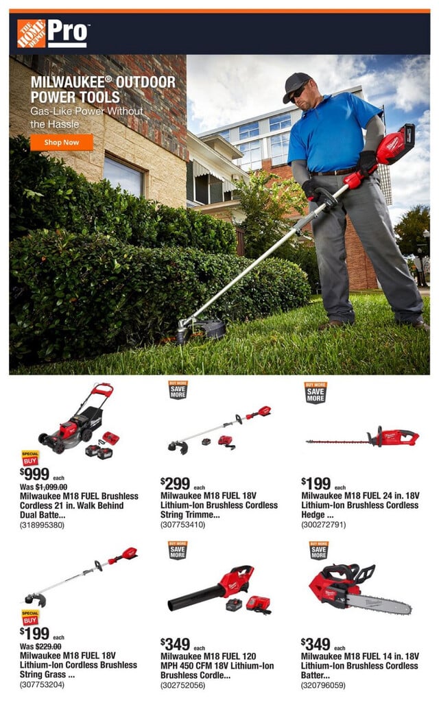 Home Depot Ad from 04/29/2024