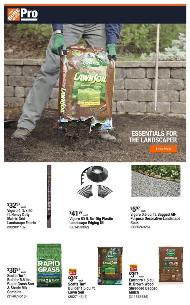 Home Depot Ad from 05/13/2024