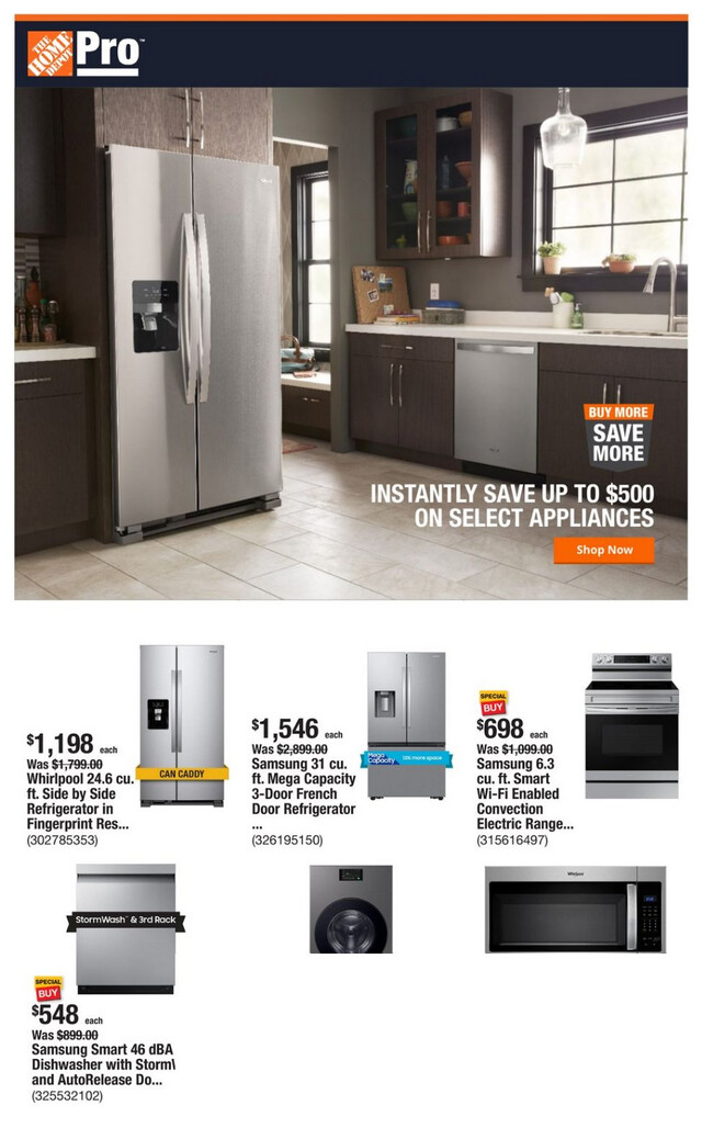 Home Depot Ad from 05/20/2024