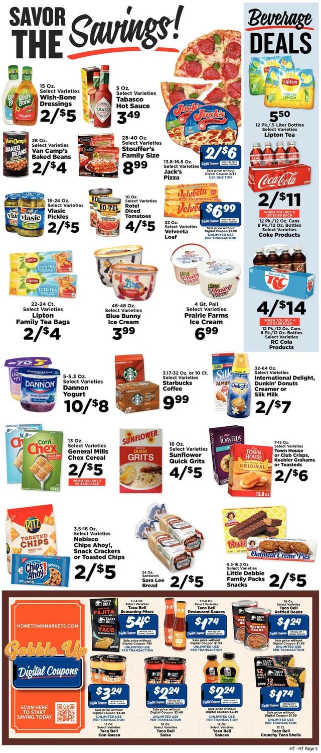 Hometown Market Ad from 11/16/2022