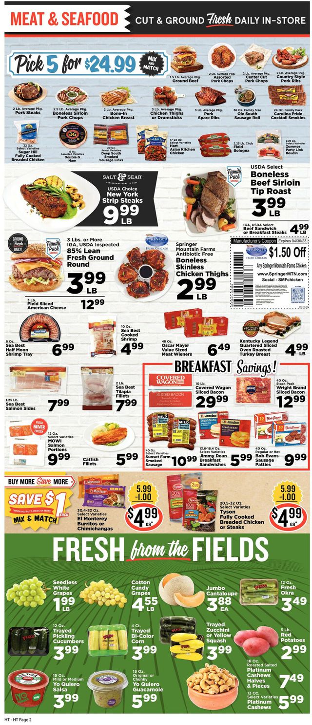 Hometown Market Ad from 03/22/2023