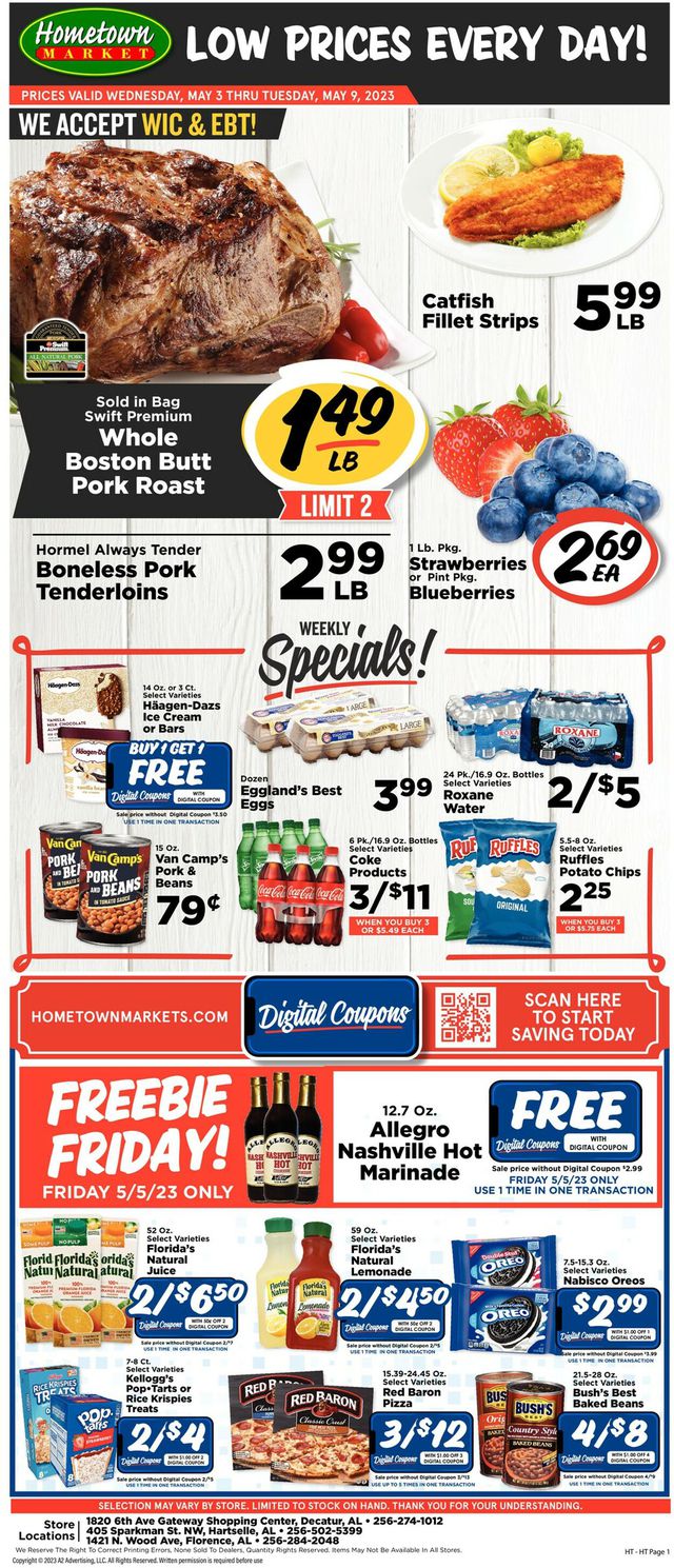 Hometown Market Ad from 05/03/2023