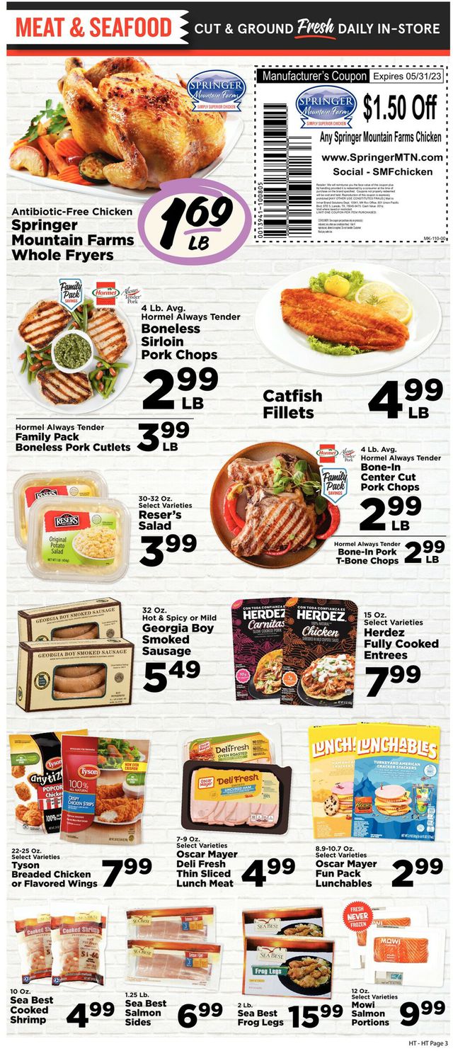 Hometown Market Ad from 05/10/2023