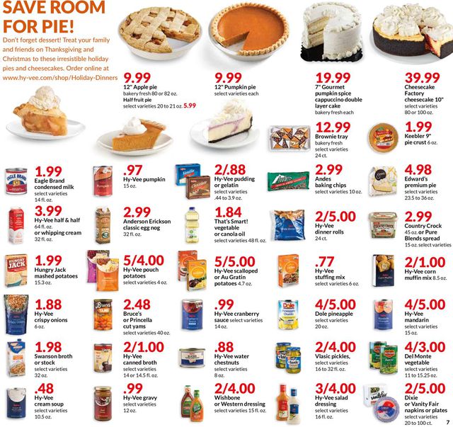 HyVee Ad from 11/13/2019