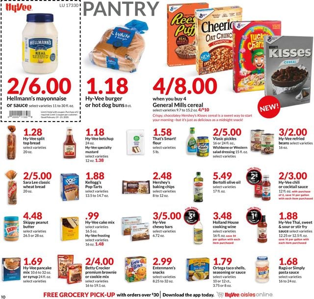 HyVee Ad from 02/19/2020