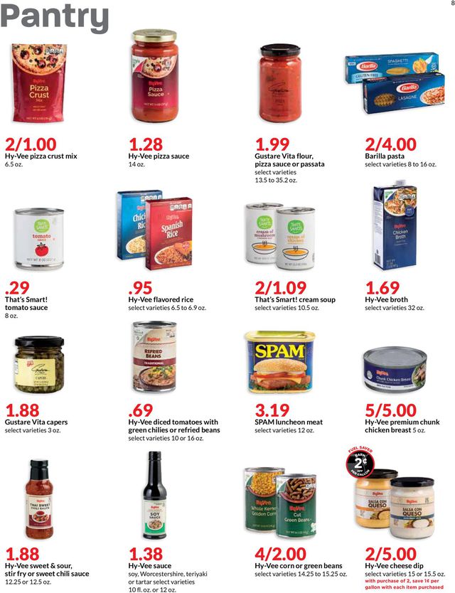 HyVee Ad from 03/18/2020