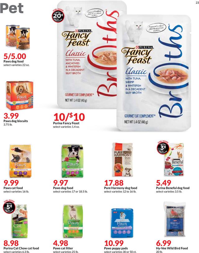 HyVee Ad from 08/19/2020