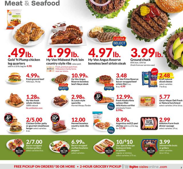 HyVee Ad from 08/19/2020