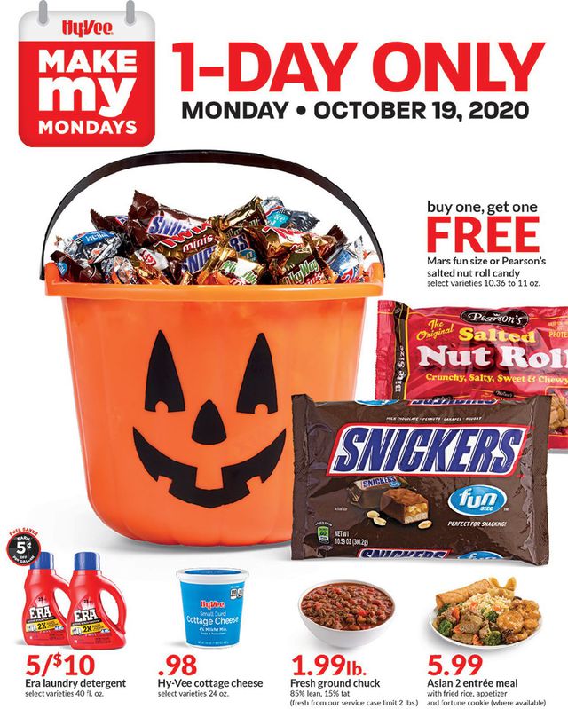 HyVee Ad from 10/19/2020