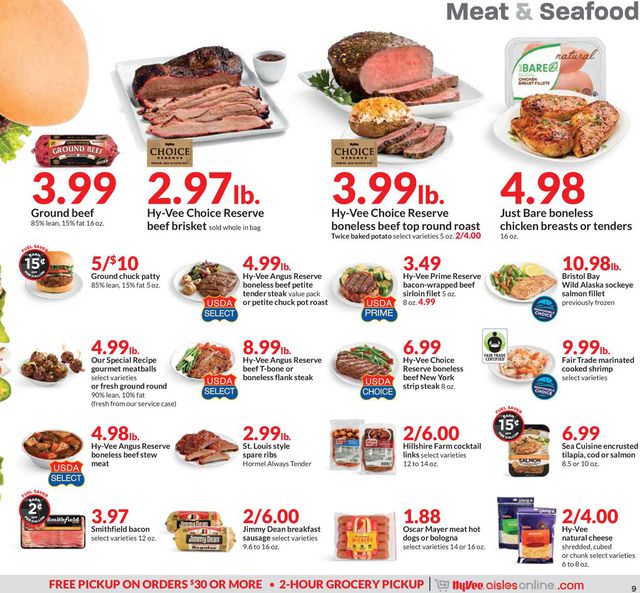HyVee Ad from 10/28/2020